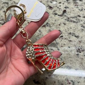 High Heel Shoe Bag Charm NWT